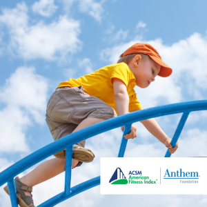 child climbing at a park