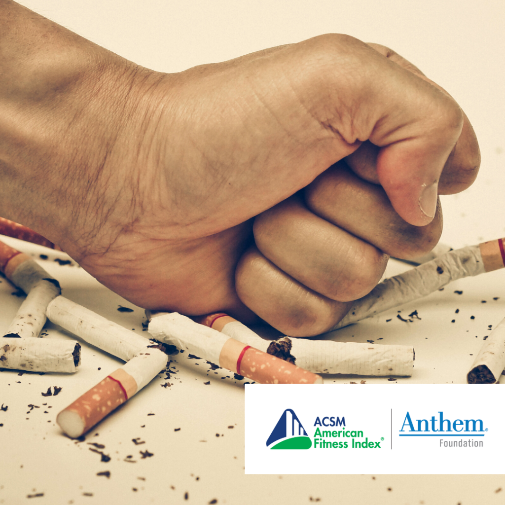 hand crushing cigarettes